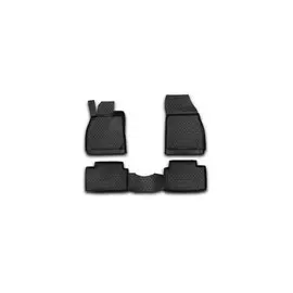 Коврики салона Element OPEL Insignia 2008, полиуретан черные 4 шт.