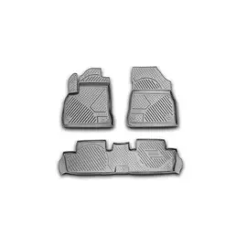 Коврики салона Element PEUGEOT 3008 полиуретановые черные 3 шт.