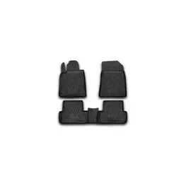 Коврики салона Element PEUGEOT 407 полиуретановые черные 4 шт.