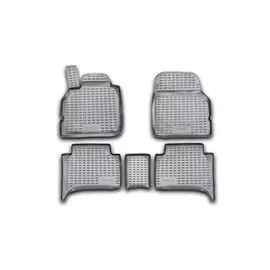 Коврики салона Element RENAULT Scenic II полиуретановые черные 5 шт.