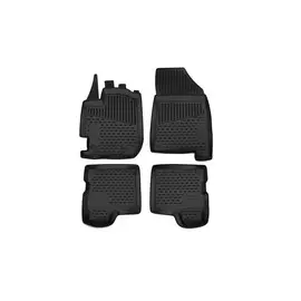 Коврики салона Element RENAULTDACIADUSTER 2, 2017, SUV, полиуретан черные 4 шт.
