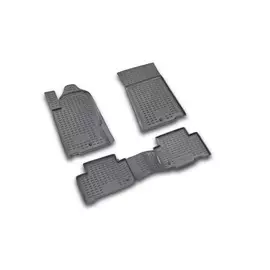 Коврики салона Element SSANG YONG Rexton 2006-2012 полиуретановые черные 4 шт.