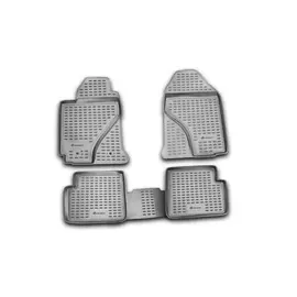 Коврики салона Element TOYOTA Corolla 2002-2007 полиуретановые черные 4 шт.