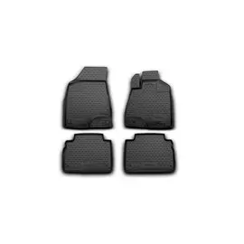 Коврики салона Element TOYOTA Harrier, 2003-2008 П.Р., полиуретан черные 4 шт.