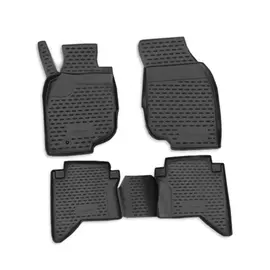 Коврики салона Element TOYOTA Hilux 2011> полиуретановые черные 4 шт.