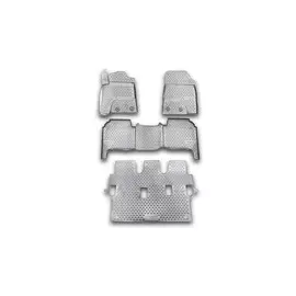 Коврики салона Element TOYOTA Land Cruiser 200 2012-2015 полиуретановые серые 4 шт.