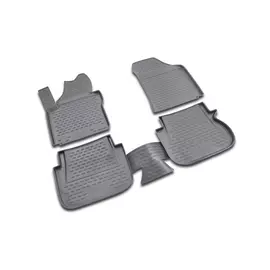 Коврики салона Element VW Caddy полиуретановые 2007> черные 4 шт.