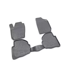 Коврики салона Element VW Polo 2002-2009 полиуретановые черные 4 шт.