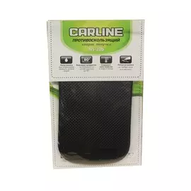 Коврик CARLINE панели противоскользящий черный 145х85мм