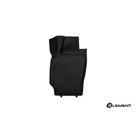 Коврик салона 3D передний левый Element VOLKSWAGEN Polo V, 12/2009, хб., полиуретан черный 1 шт.