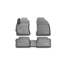 Коврики 3D в салон Element для TOYOTA Auris 2013 полиуретан черные 4 шт.