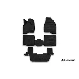Коврики салона 3D Element FORD Explorer, 2015, полиуретан черные 5 шт.