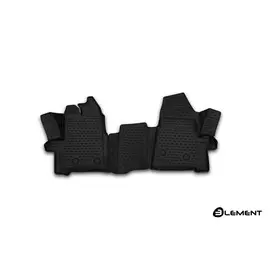 Коврики салона 3D Element FORDTransit, 2014, полиуретан черные 2 шт.