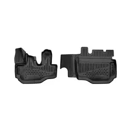 Коврики салона 3D Element HYUNDAI HD35, 01/2017, 2,5 МКПП, полиуретан черные 2шт.