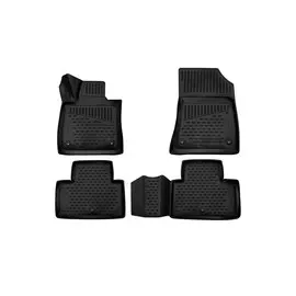Коврики салона 3D Element INFINITI EX/QX50, 2018, полиуретан черные 4 шт.