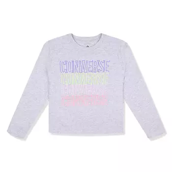 Детский лонгслив Outlined Repeat Long Sleeve Tee