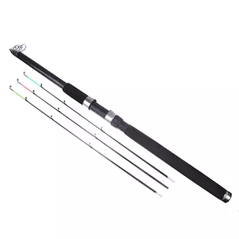 AZOR FISHING Удилище фидерное "Компакт", телескопическое, карбон, 3,6 м, тест 90-120гр.