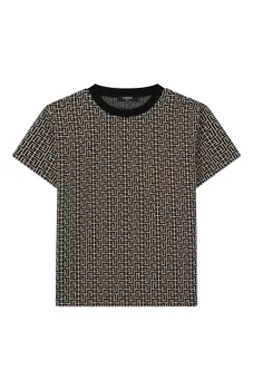 Хлопковая футболка Balmain