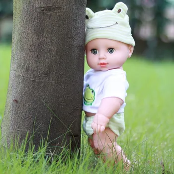 Эмулированная мигающая кукла, мягкие детские игрушки Reborn, подарок на день рождения для мальчиков и девочек
