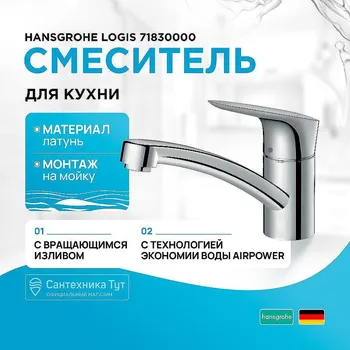Смеситель для кухни Hansgrohe