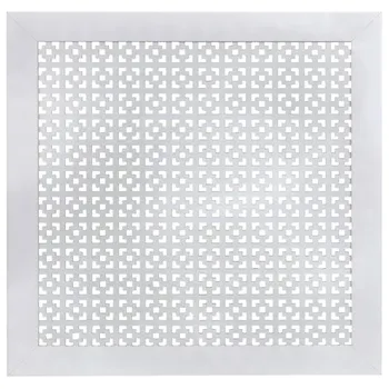 Экран для радиатора Дамаско 60x60 см цвет белый