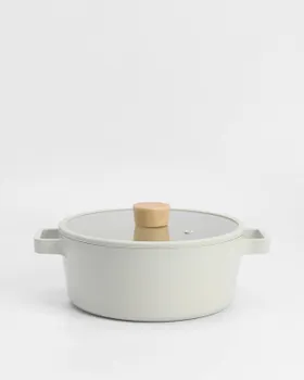 Жаровня со стеклянной крышкой, 2,2 л, 22 см (индукция)
