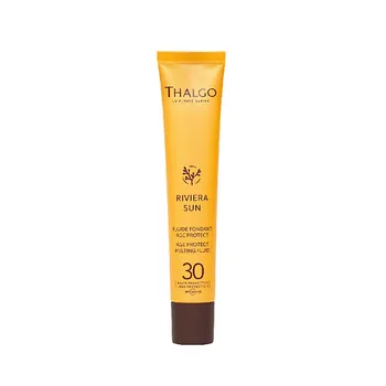 THALGO Солнцезащитный антивозрастной флюид для лица с тающей текстурой SPF 30 RIVIERA SUN Age Protect Melting Fluid
