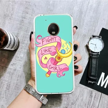 Чехол для телефона Card Captor Sakura Anime для Motorola Moto G9 G8 G7 G6 G5 E6 E5 E4 Plus Play Power One Action Macro Coque Cover Capa Motorola E4