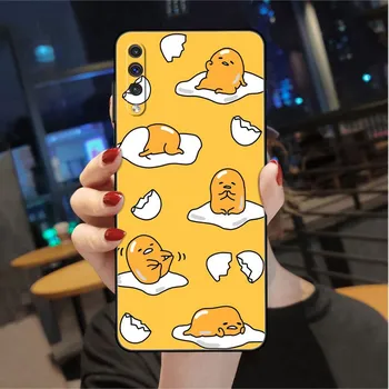 Чехол для Samsung Galaxy A50 A70 A30 A20s A20e A10 A40 A10s A10e M52 M51 M30s M13 5G черный чехол для телефона Gudetama Samsung A60