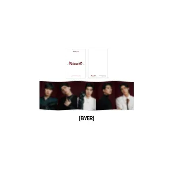 MONSTA X POP-UP STORE REASON Открытка с аккордеоном A ver.
