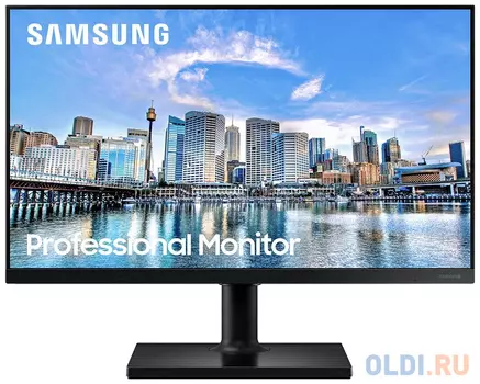 Монитор 27" Samsung F27T450FZI черный IPS 1920x1080 250 cd/m^2 5 ms DisplayPort Аудио HDMI USB LF27T450FZIXCI