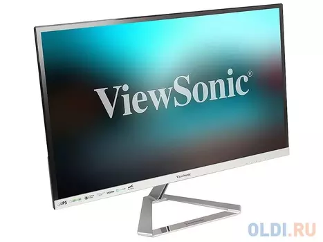 Монитор 27" ViewSonic VX2776-SMHD Black, IPS, 1920x1080, 4ms, 250 cd/m2, 1000:1 (DCR 80M:1), D-Sub, HDMI, DP, 3Wx2, Headph.Out