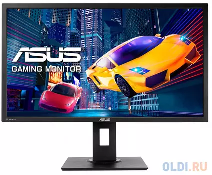 Монитор 28" ASUS VP28UQGL черный TN 3840x2160 300 cd/m^2 1 ms (G-t-G) HDMI DisplayPort Аудио