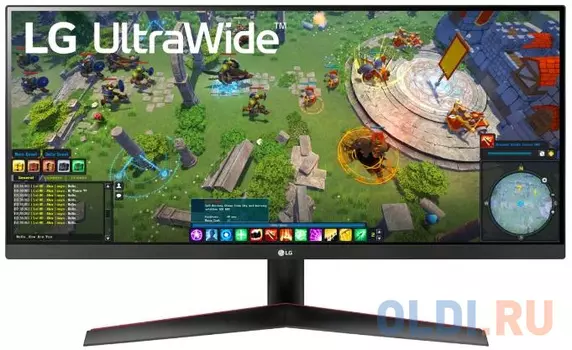 Монитор 29" LG 29WP60G-B черный IPS 2560x1080 250 cd/m^2 5 ms HDMI DisplayPort Аудио USB Type-C 29WP60G-B.ARUZ