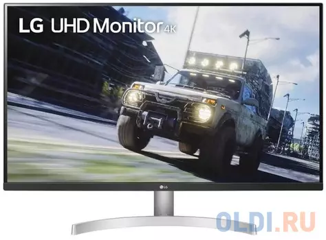 Монитор 32" LG 32UN500-W белый VA 3840x2160 350 cd/m^2 4 ms HDMI DisplayPort Аудио 32UN500-W.ARUZ