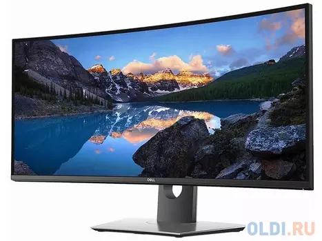Монитор 34" Dell U3419W CURVED Black IPS, 3440x1440, 5ms, 300 cd/m2, 1000:1 (DCR 2M:1), HDMI*2, DP, miniDP, USBhub, 9Wx2, HAS, Pivot, vesa
