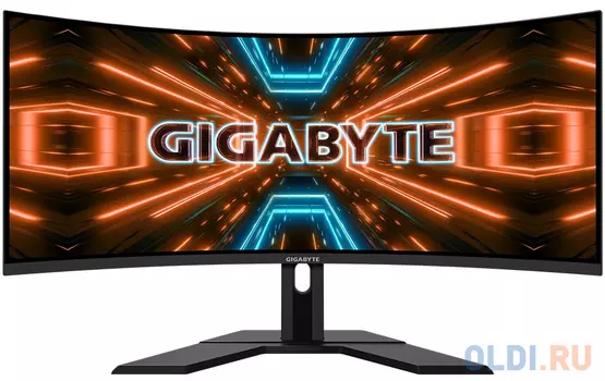 Монитор 34" GigaByte G34WQC черный VA 3440x1440 350 cd/m^2 1 ms HDMI DisplayPort Аудио