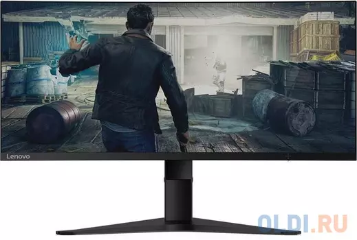 Монитор 34" Lenovo G34w-10 черный IPS 3440x1440 350 cd/m^2 4 ms HDMI DisplayPort Аудио 66A1GACBEU