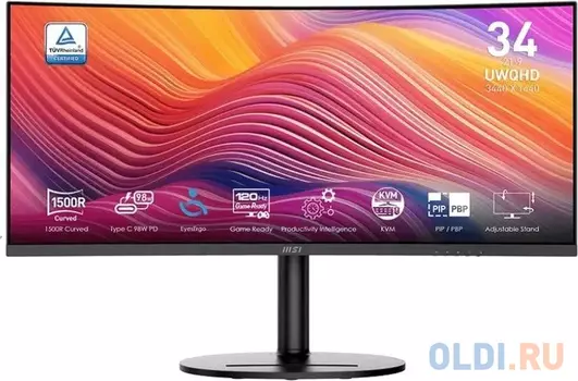Монитор 34" MSI Modern MD342CQP