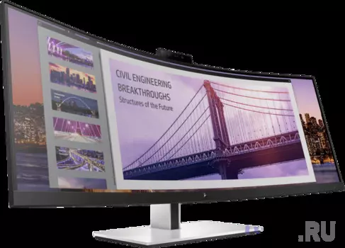 Монитор 43" HP EliteDisplay S430c черный VA 3840x1200 350 cd/m^2 5 ms HDMI DisplayPort USB USB Type-C Аудио 5FW74AA