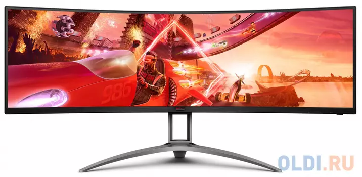 Монитор 49" AOC AGON AG493UCX черный VA 5120x1440 550 cd/m^2 1 ms HDMI DisplayPort Аудио USB