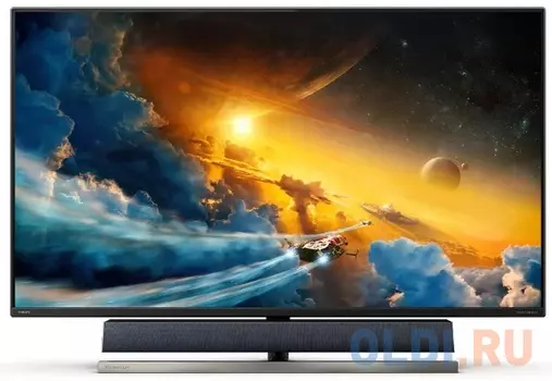 Монитор 55" Philips 558M1RY/00 черный VA 3840x2160 1200 cd/m^2 4 ms DisplayPort HDMI USB Аудио