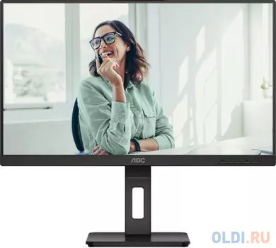 Монитор AOC 23.8" 24P3CV черный IPS LED 4ms 16:9 HDMI M/M матовая HAS Piv 1000:1 300cd 178гр/178гр 1920x1080 75Hz DP FHD USB 4.41кг