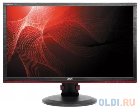 Монитор 24" AOC G2460PF Black-Red 1920x1080, 1ms, 350 cd/m2, 1000:1 (DCR 80M:1), D-Sub, DVI, HDMI, DP, USBhub, HAS, Pivot, 2Wx2, Headph.Out, vesa