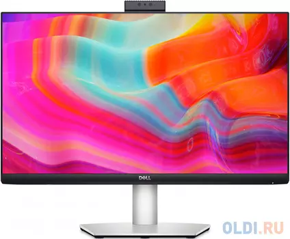 Монитор Dell 23.8" S2422HZ черный IPS LED 16:9 HDMI M/M Cam матовая HAS Pivot 250cd 178гр/178гр 1920x1080 DisplayPort FHD USB 5.6кг