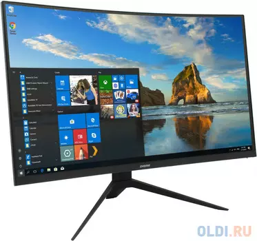 Монитор Digma 27" Curved DM-MONC2711 черный VA LED 4ms 16:9 HDMI матовая 4000:1 250cd 178гр/178гр 1920x1080 D-Sub FHD 4.65кг
