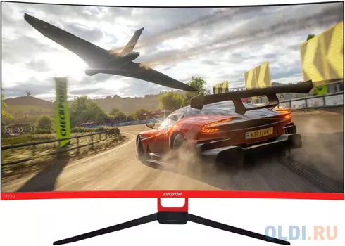 Монитор Digma 27" Gaming DM-MONG2710 черный/красный LED 16:9 HDMI M/M матовая 300cd 178гр/178гр 1920x1080 DisplayPort FHD 5.2кг