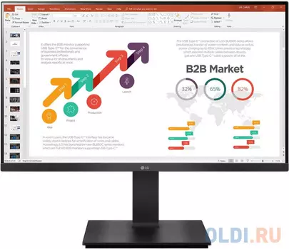 Монитор 23.8" LG 24BP450Y-B