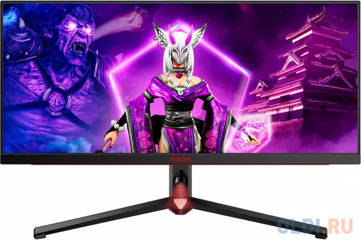Монитор LCD 34'' [21:9] 3440x1440(UWQHD) IPS, nonGLARE, Нет, 170 Гц, 1000 cd/m?, H178°/V178°, 1000:1, 80M:1, 1,07 миллиардов цветов, 1ms, VG