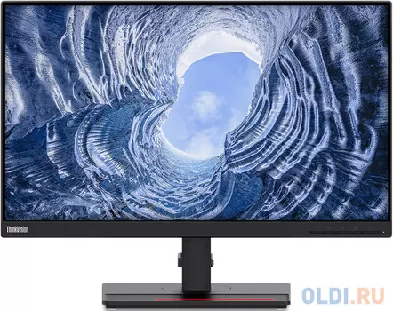 Монитор Lenovo 23.8" ThinkVision T24i-2L черный IPS 4ms 16:9 HDMI HAS Pivot 250cd 178гр/178гр 1920x1080 D-Sub DisplayPort FHD USB 5.9кг